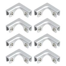 8pcs Aluminum Corner Tile Joiners Tile clip Glass-6 to 10 mm