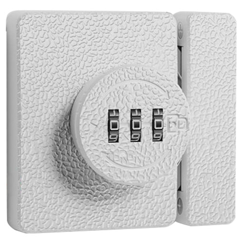Serrure d'armoire sans clé, installation facile,-Blanc