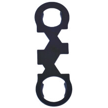 Outil ergonomique de retrait d'aérateur de robinet, clé