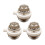 3Pcs Automatic Bleed Valves 1/2inch 3/4inch Bleed Plug-DN15 1