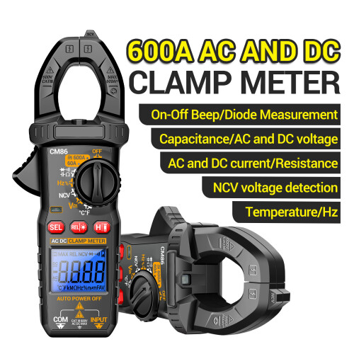 Zuverlässiges Zangenmultimeter mit automatischen 1
