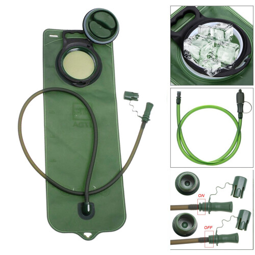 Ενυδατική κύστη Στρατιωτική τσάντα ενυδάτωσης, στεγανή, χωρίς BPA, συμβατή με 1