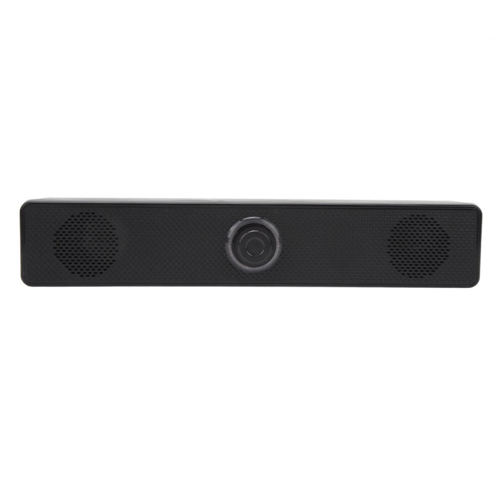 Stereo Usb Powered Speaker With Knob Adjustment Noise Reduction Technology Immersive Stereo Sound For Pc Desktop Plug And Play Wide Compatibility 9301476296852