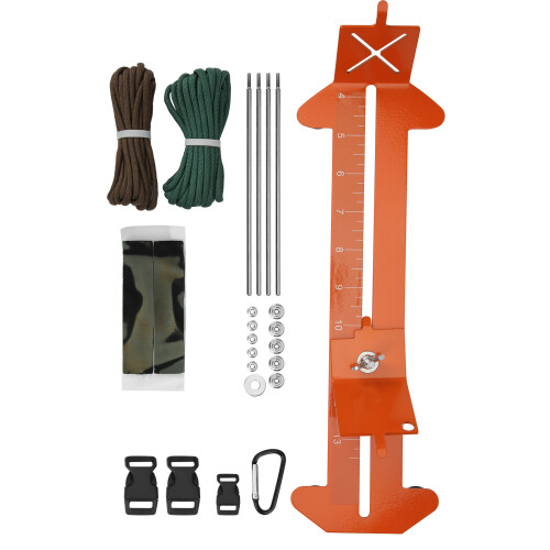 Στυλ επιβίωσης: Σετ βραχιολιών Paracord Diy, ευέλικτο σχεδιασμό, ρυθμιζόμενο ατσάλινο 1