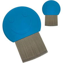 Metal Hair Comb, Stainless Steel, Reusable Lice Comb, For Natural And Effective Lice Treatment, Easy Lice Removal, Waterproof Comb, Quick & Easy