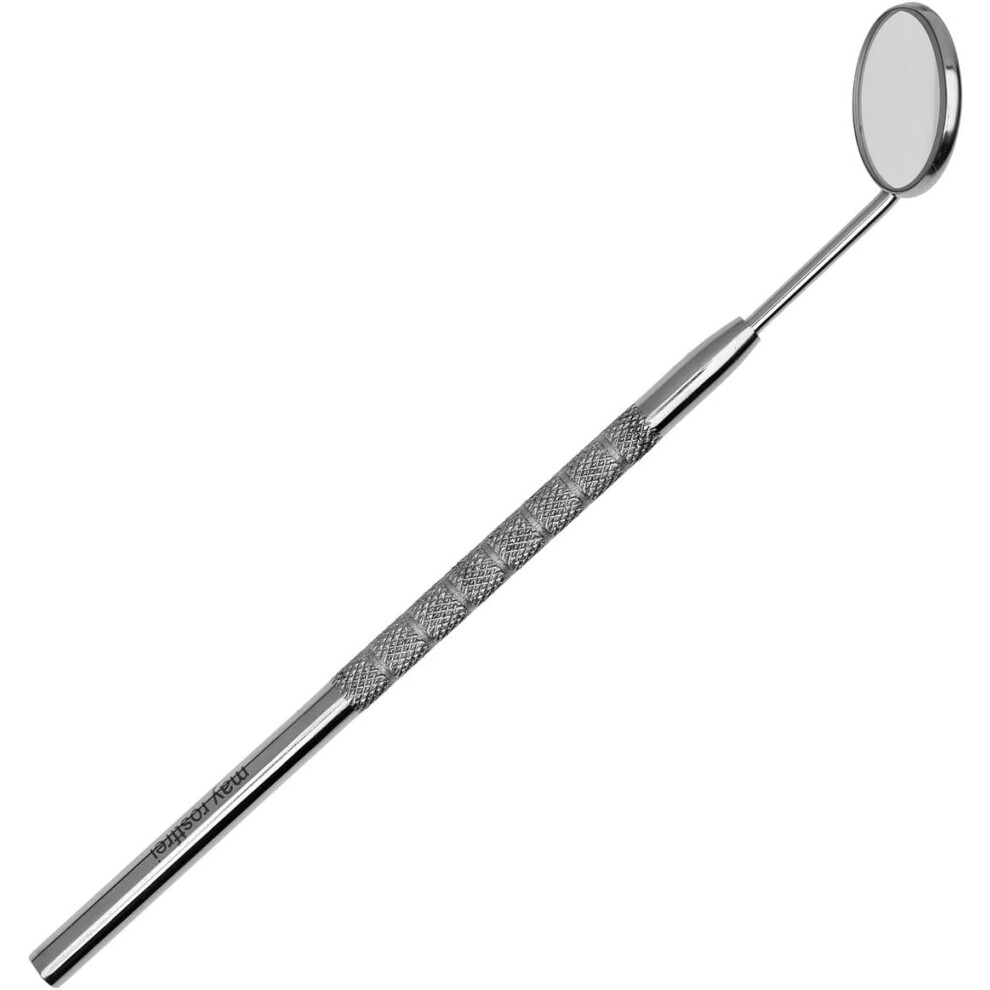 Elegant Oral Care Companion, Optimum Mirror Handle: Durable Stainless Steel Dental Mirror with Multipurpose Functionality for Effective Teeth