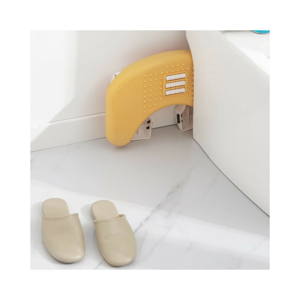 Ergonomic Toilet Stool, Supports up to 350 Lbs, Portable Squatting Aid with Foldable Design for Space Saving, Enhancing Colon Health for Kids,