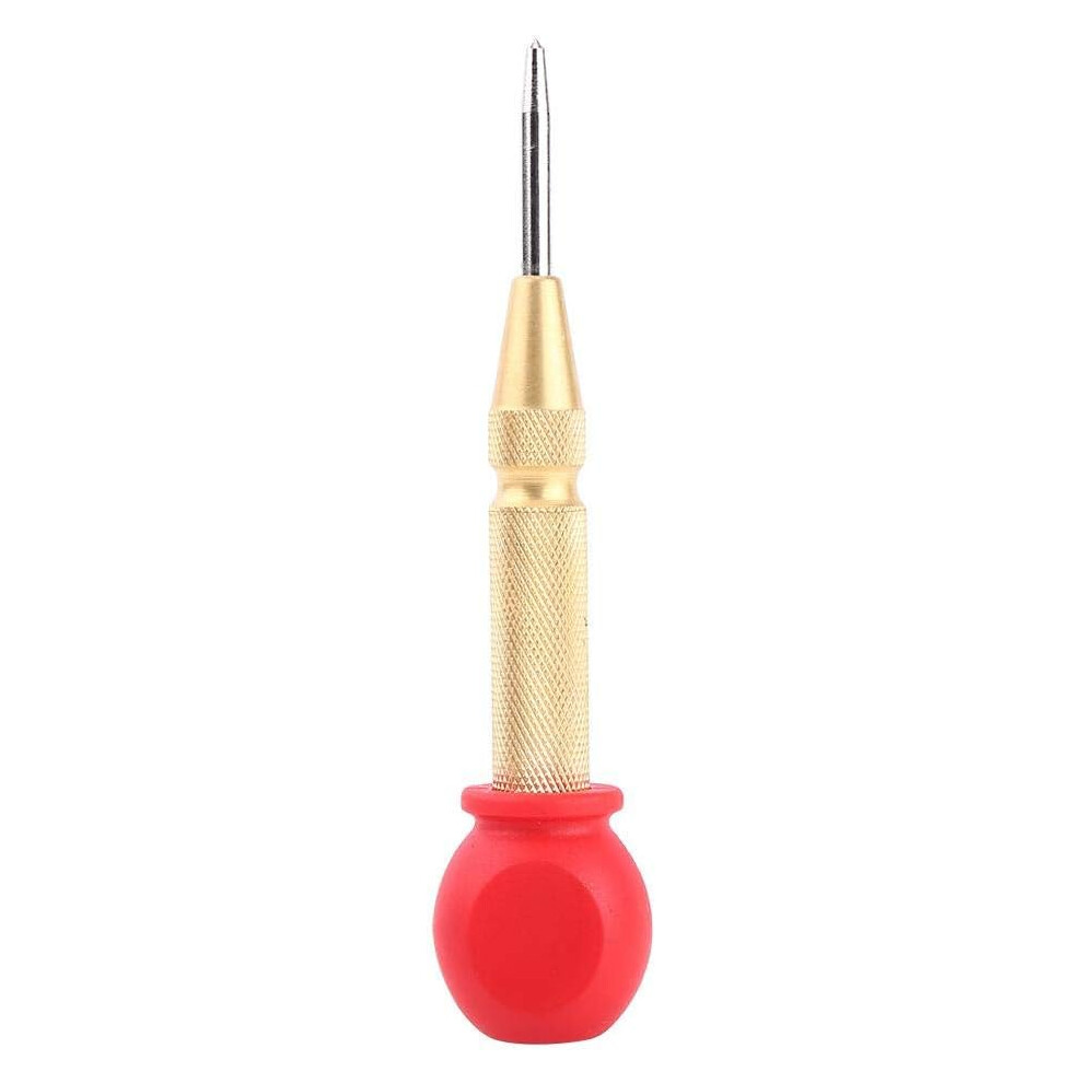 Marker Scriber For Diverse Materials, Automatic Center Hole Punch With Non-Slip Surface, Hard Steel Awl Tip For Precise Marking, Multifunctional Tool 9169997210746