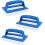 Versatile Pool Cleaning Tool, Hand-Held Pool Brush With Scrubbing Scouring Sponge Pad For Deep Cleaning Capability, Multifunctional Cleaning Tool For 1