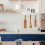 Επιτοίχια θήκη κλειδιών με δίσκο, Bandeau Pochette De Rangement Pour Murs, Οργανωτής αλληλογραφίας 4