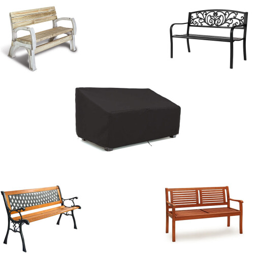 Προστασία επίπλων εξωτερικού χώρου, Βαρέως τύπου κάλυμμα καναπέ βεράντας με 1