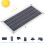 10W Solar Power Panel, Durable Monocrystalline Cells with High Conversion Efficiency, Waterproof and Adjustable Mount for Off Grid Applications, Easy 5