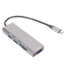 Vielseitiger USB-Hub-Adapter für nahtlose Geräteintegration, Hochgeschwindigkeits-Datenübertragung und schnelles Aufladen, kompaktes Design für