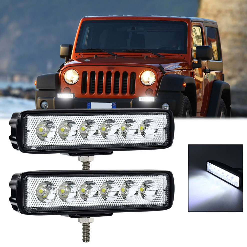 6 Inch Waterproof Led Work 30W 6000K Ip68 For Suv Atv Car Truck Light 4911370651975