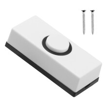 Wiring Door Bells Push Buttons With Screws Wall Mounted Doorbell