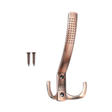 Wall Mounted Coat Hook Zincs Alloy Wall Hook Towel-Red Gulas