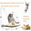 Space-Saving Cat Window Hammock, Washable, Holds 17.5kg 7