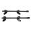 2Pcs Coil Spring Compressor Tool High Carbon Steel Shock Absorber Compression 12