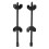 2Pcs Coil Spring Compressor Tool High Carbon Steel Shock Absorber Compression 6