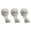 3Pcs Reusable Suction Cup Hook Waterproof-Transparent color 1