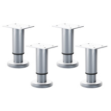 4Pcs Adjustable Furniture Replacement Support Legs-12 to 30cm