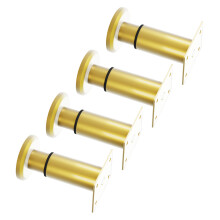 4Pcs Gold Colored Adjustable Furniture Legs  Easy To-18 to 30cm