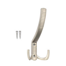 Wall Mounted Coat Hook Zincs Alloy Wall Hook Towel-Pearl Nickel