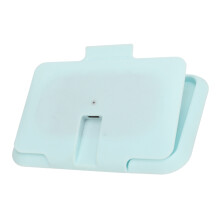 Baby Wipe Warmer Portable Wet Wipes Dispenser Keeps Wipes Moist Warm Light Blue