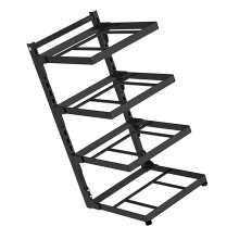 Carbon Steel Kitchen Rack Adjustable Layering Pots -4 Tiers