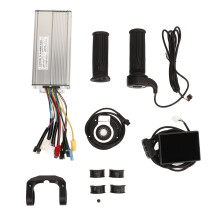 Kit de conversión para bicicletas eléctricas DIY, controlador de motor eléctrico con carcasa de aleación de aluminio, kit de controlador sin