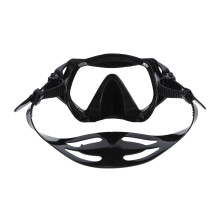 Adult Silicone Snorkeling Goggles Non-Fog, Outdoor Swim Equipment Black