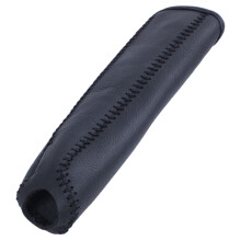Leather Hand Brake Cover Protective Sleeve For / Accord / 8, Black + black