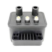 Motorfiets 3 Ohm Ontstekingsspoel Enkelvoudige Ontsteking 12V Ontstekingsspoel voor  Touring Softail Dyna Sportster Chopper 1984-2003