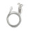 2 Pcs Adjustable Hanger Hook Stainless Steel Wire Professional 1