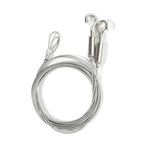 2 Pcs Adjustable Hanger Hook Stainless Steel Wire Professional