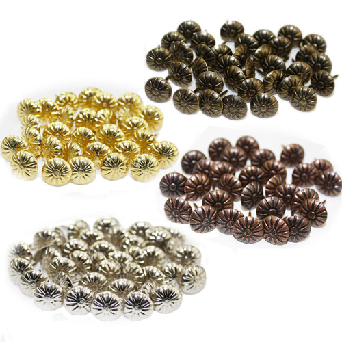 100 Pieces Antique Decorative Tacks with-Red bronze 1
