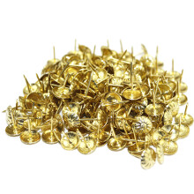 100 Pcs Antique Furniture Decor Nails Assortment Kit-Gold