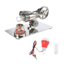 Hete lucht Stirlingmotor Motormodel Wetenschappelijk experiment