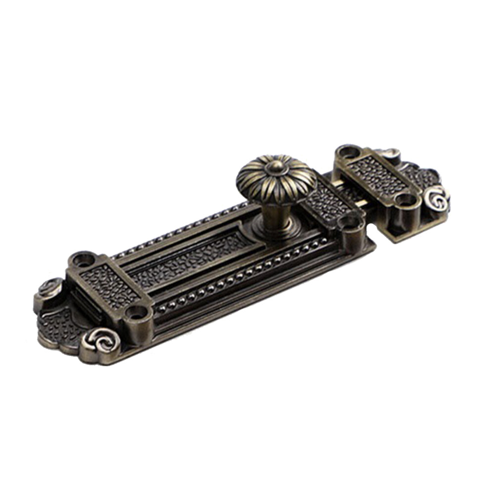 Vintage Solid Sliding Lock Zinc Alloy Door For-Green Patina 7732000594878