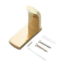 Heavy Duty Robe Holder Brass Hat Coat Hanger Multi-purpose Wall