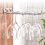 Metal Wine Glass Rack Wall Mounted Stemware- Chrome plating 6