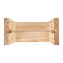 20cm Wooden Yarn Spindle Holder for Sewing Quilting & DIY Crafting Projects