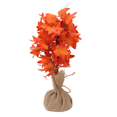 Fall Decorations For Home Artificial Lighted Maple Tree Adjustable Branches USB Battery Operated Waterproof Durable Material Timer Mode Function 2