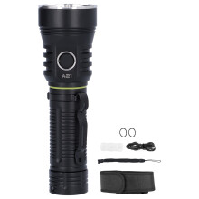 High Lumens Flashlight Rechargeable Super Bright Tactical LED Flashlight IP68 Waterproof Long-Lasting Adjustable Focus Durable Construction Portable S