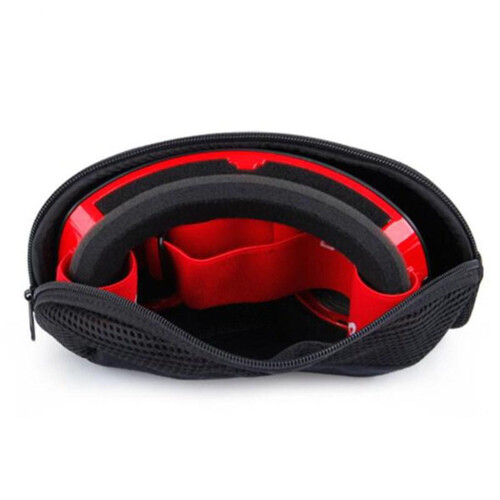 Ski Accessories Reinforced Structure Goggles Case, Durable Protective Covers With EVA Hard Shell And Smooth Zipper Closure 1