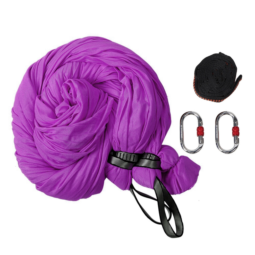 Aerial Yoga Swing Ultra Strong Hammock - High Strength Fabric Anti Gravity Exercise Equipment For Inversion Therapy With Steel Lock Hardware, Durable