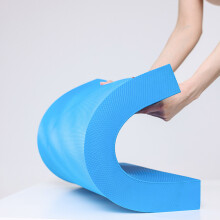 TPE Balance Training Yoga Mat, Soft Cushion, 40x33x5cm, Azure Blue