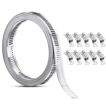 Hoses Clamps Clamps Worm Clamps Stainless-Hoscope clip 16.4 in