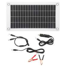 Solar Panel High Efficiency Wall Mounted Solar Power Source Polysilicon Monocrystalline With Dual USB Output And Intelligent Voltage Stability Control