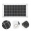Solar Panel High Efficiency Wall Mounted Solar Power Source Polysilicon Monocrystalline With Dual USB Output And Intelligent Voltage Stability Control 8